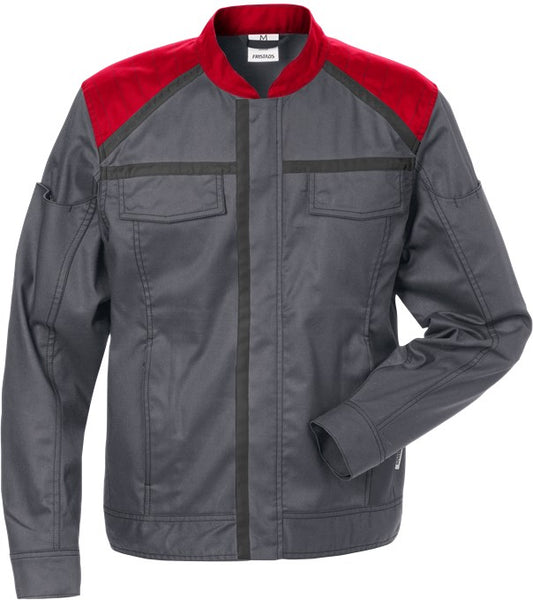 Fristads 129529 Damenjacke 4556 STFP Grau/Rot