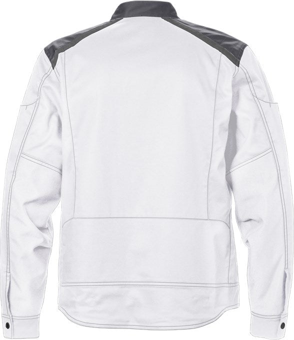 Fristads 129529 Damenjacke 4556 STFP Weiß/Grau