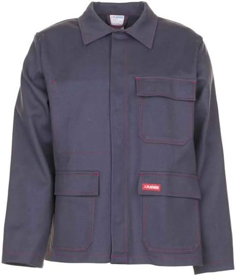 Planam Hitze/Schweißerschutz Jacke, 500 g/m², grau