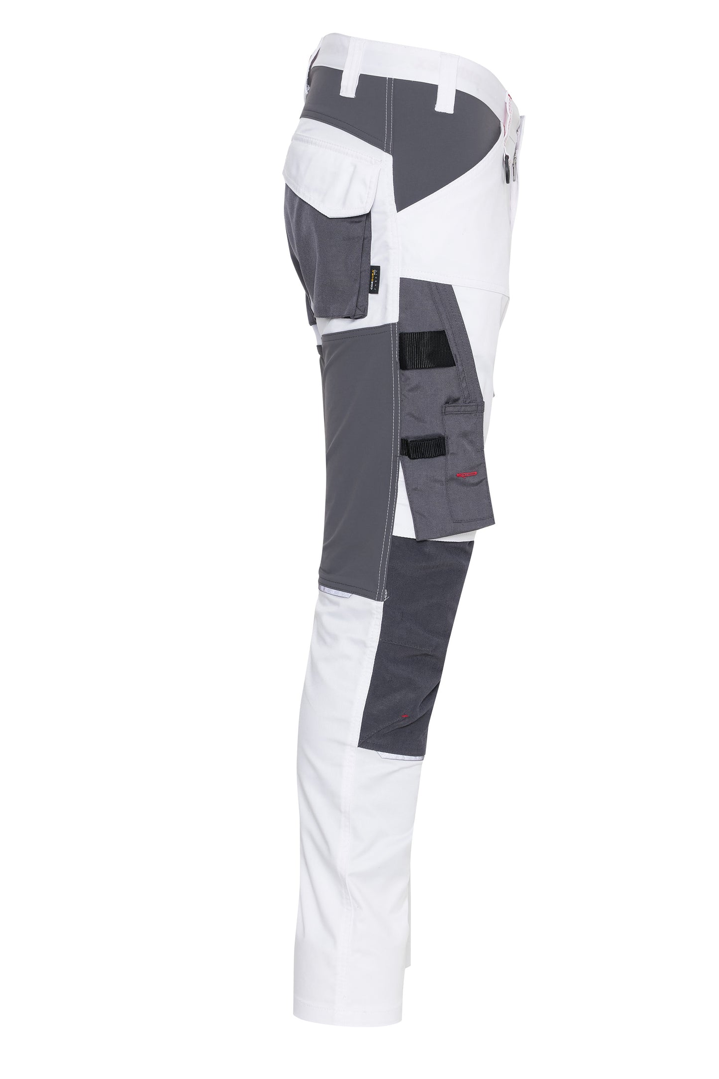 Ekimtex Premium Stretch Arbeitshose Weiss/Grau