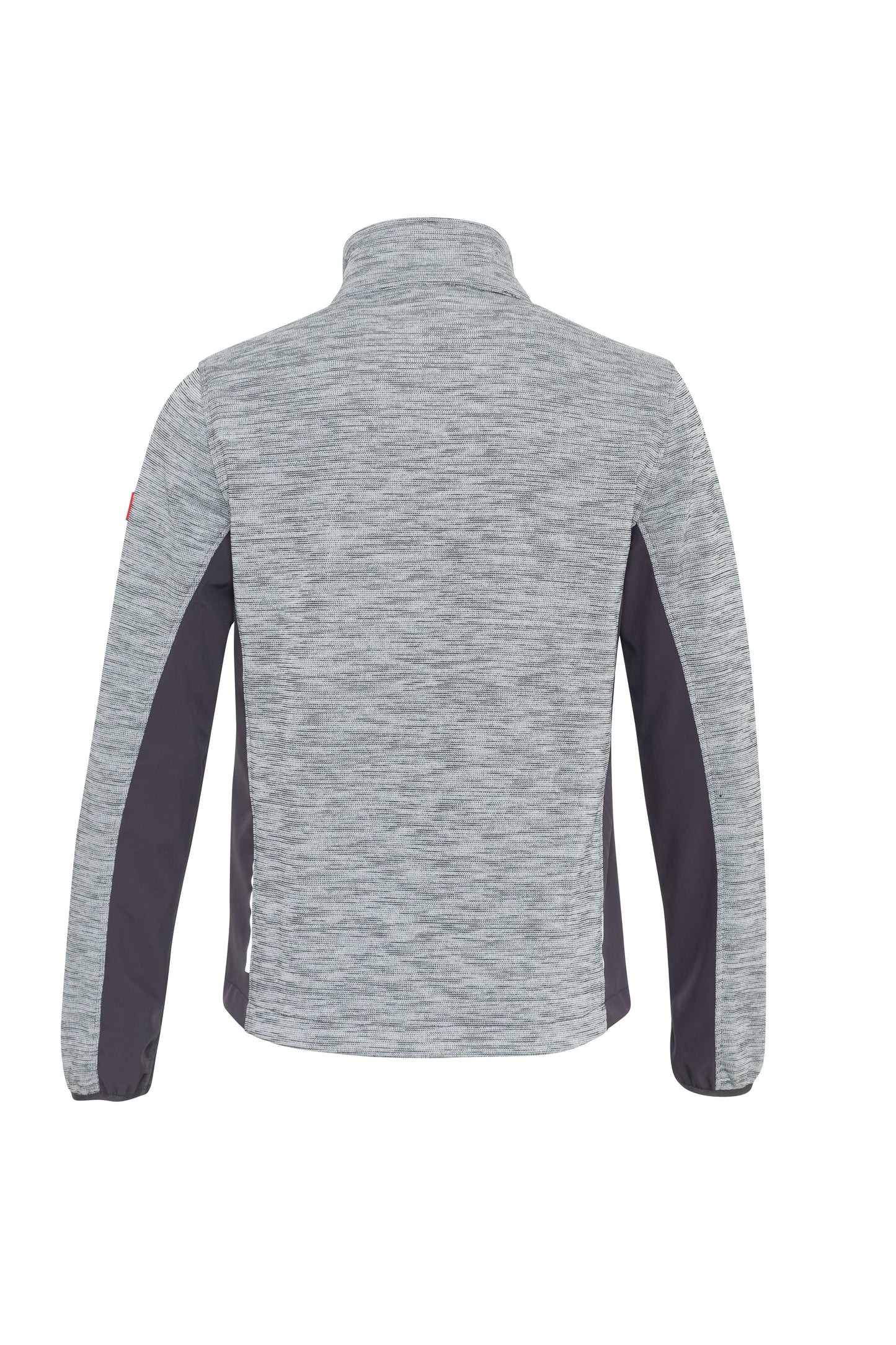 Ekimtex Fleece Jacke Weiss Melange/Grau