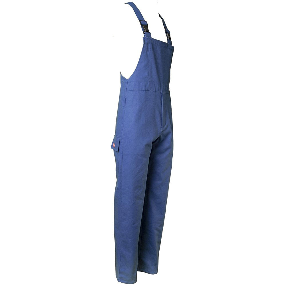 Planam Hitze/Schweißerschutz Latzhose, 360 g/m², kornblau