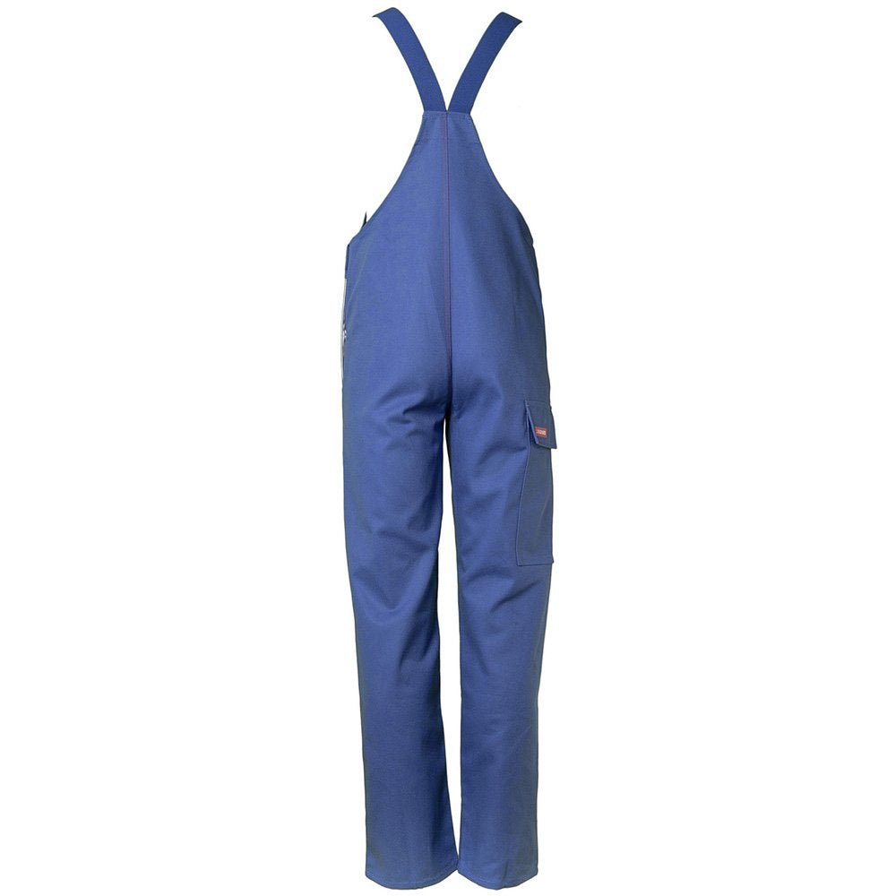 Planam Hitze/Schweißerschutz Latzhose, 360 g/m², kornblau