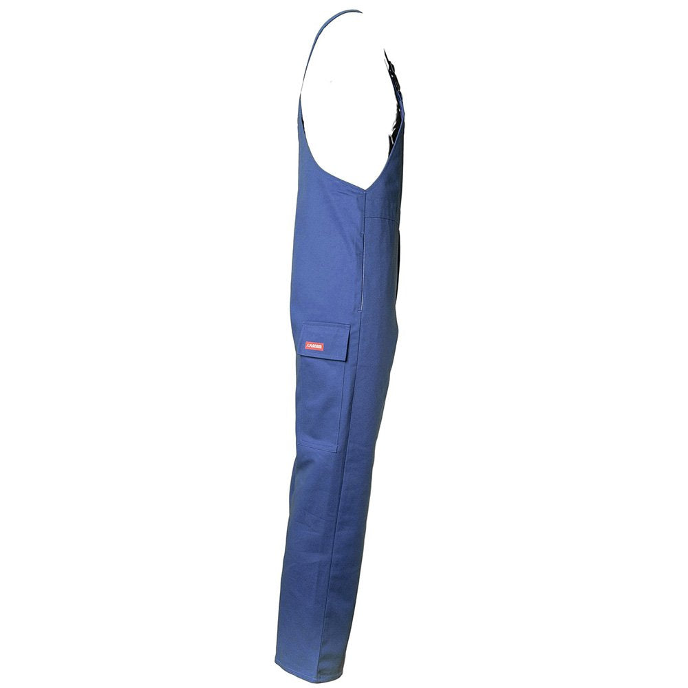 Planam Hitze/Schweißerschutz Latzhose, 360 g/m², kornblau
