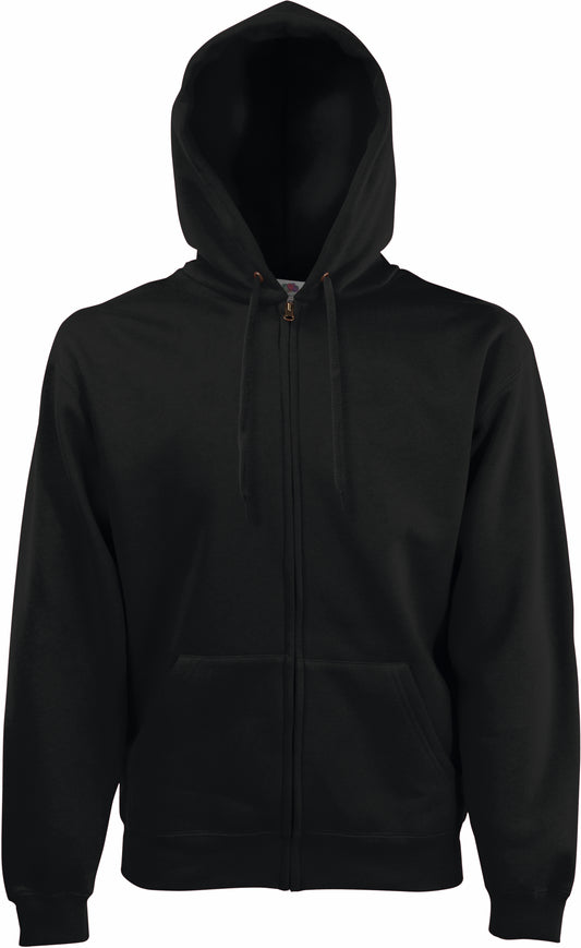 Fruit of the Loom Classic Herren Hoodie Jacke mit Reißverschluss