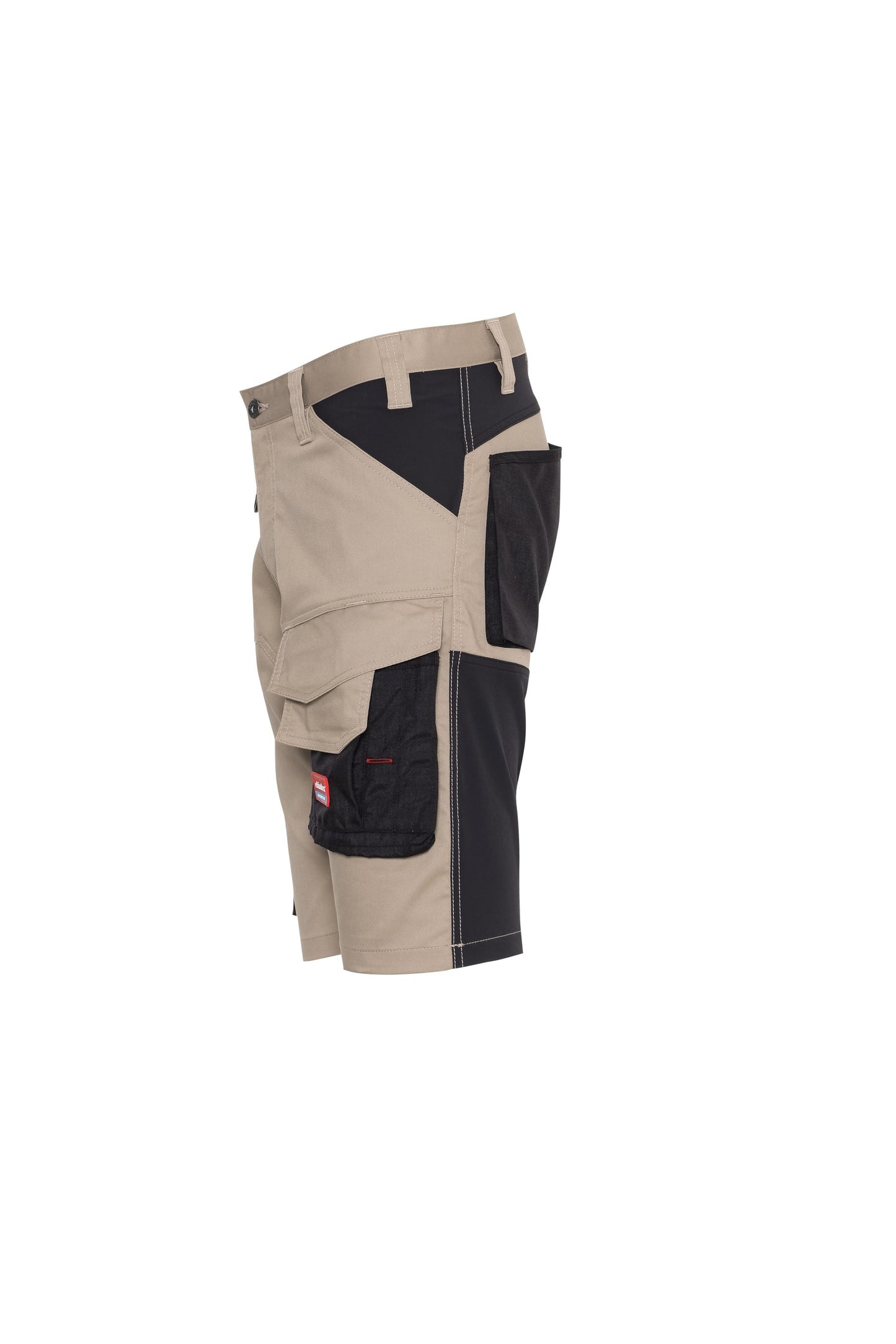 Ekimtex Premium Kurze Arbeitshose Khaki/Schwarz