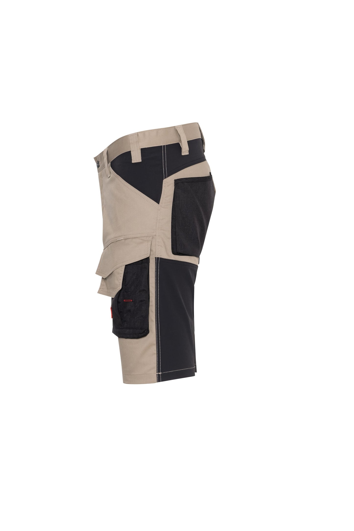 Ekimtex Premium Kurze Arbeitshose Khaki/Schwarz