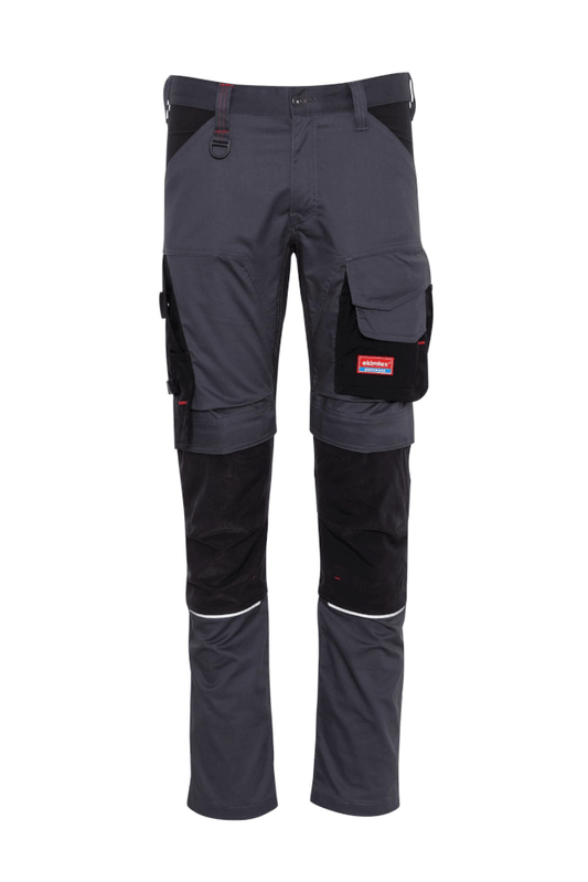 Ekimtex Premium Stretch Arbeitshose Grau/Schwarz