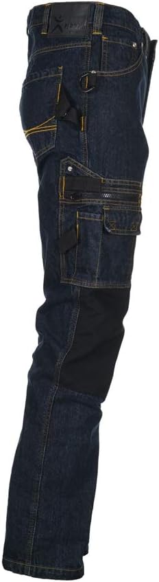 Planam Dark Denim Hose, dunkelblau