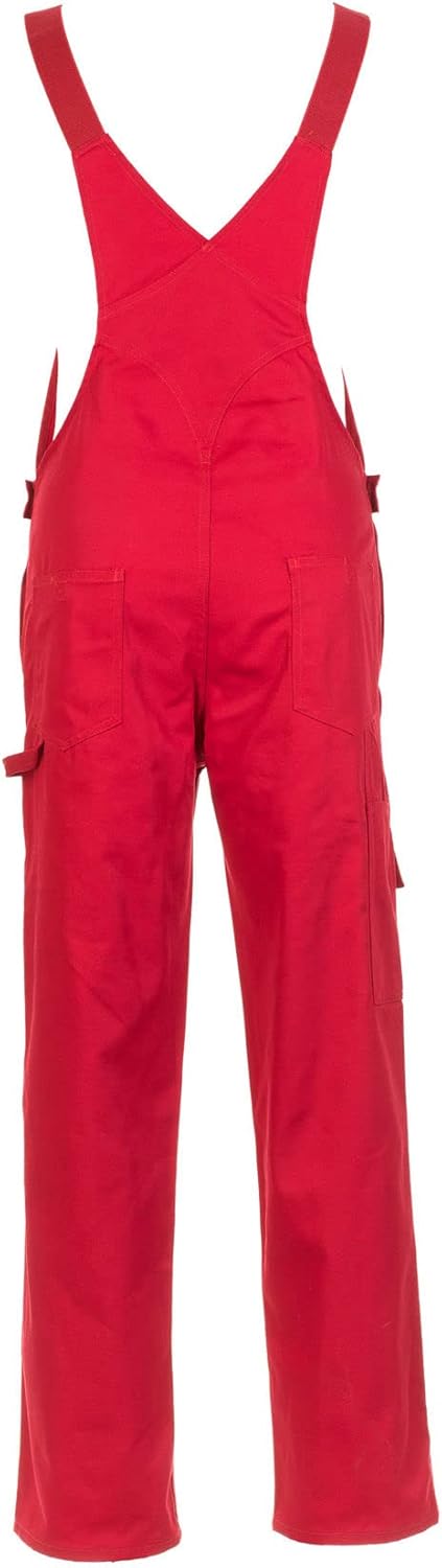 Planam Latzhose MG300, 35/65%, 300 g/m², rot