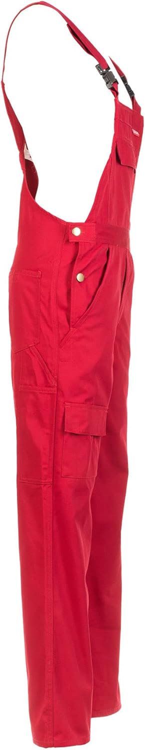 Planam Latzhose MG300, 35/65%, 300 g/m², rot