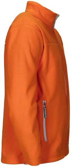 Planam Retro Outdoor Fleecejacke Orange