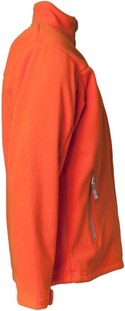 Planam Retro Outdoor Fleecejacke Orange