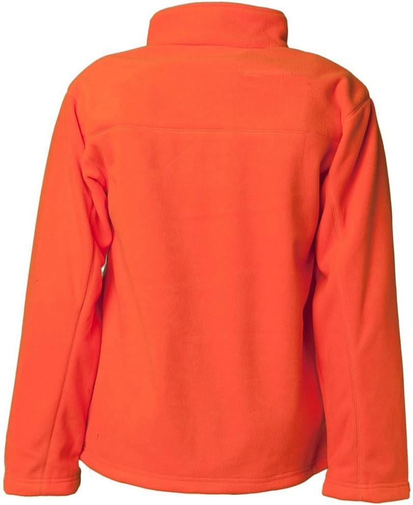 Planam Retro Outdoor Fleecejacke Orange