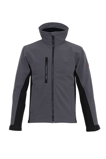 Ekimtex Softshelljacke Grau/Schwarz