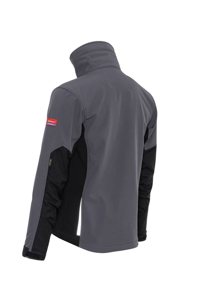 Ekimtex Softshelljacke Grau/Schwarz