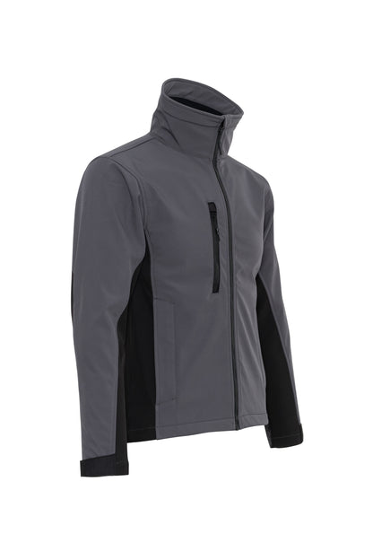 Ekimtex Softshelljacke Grau/Schwarz