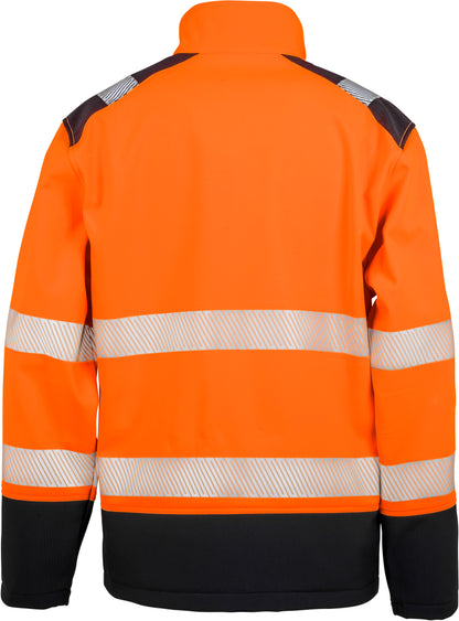 Result Sicherheits Hi-Vis Softshell Jacke