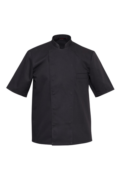 Ekimtex Kochjacke mit Druckknöpfen - Kurzarm