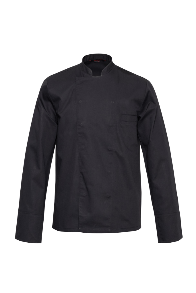 Ekimtex Kochjacke mit Druckknöpfen - Langarm