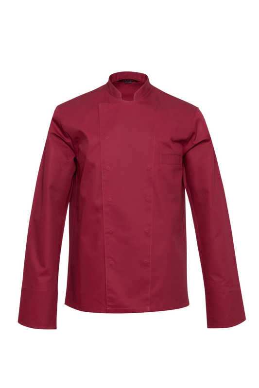 Ekimtex Kochjacke mit Druckknöpfen - Langarm