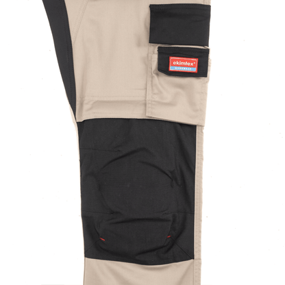 Ekimtex Allzweck Arbeitshose mit Kniepolstertasche