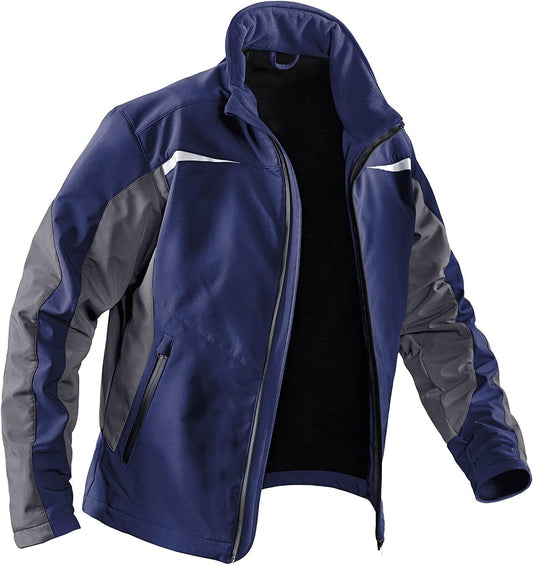 Kübler Softshell Jacke, dunkelblau/anthrazit