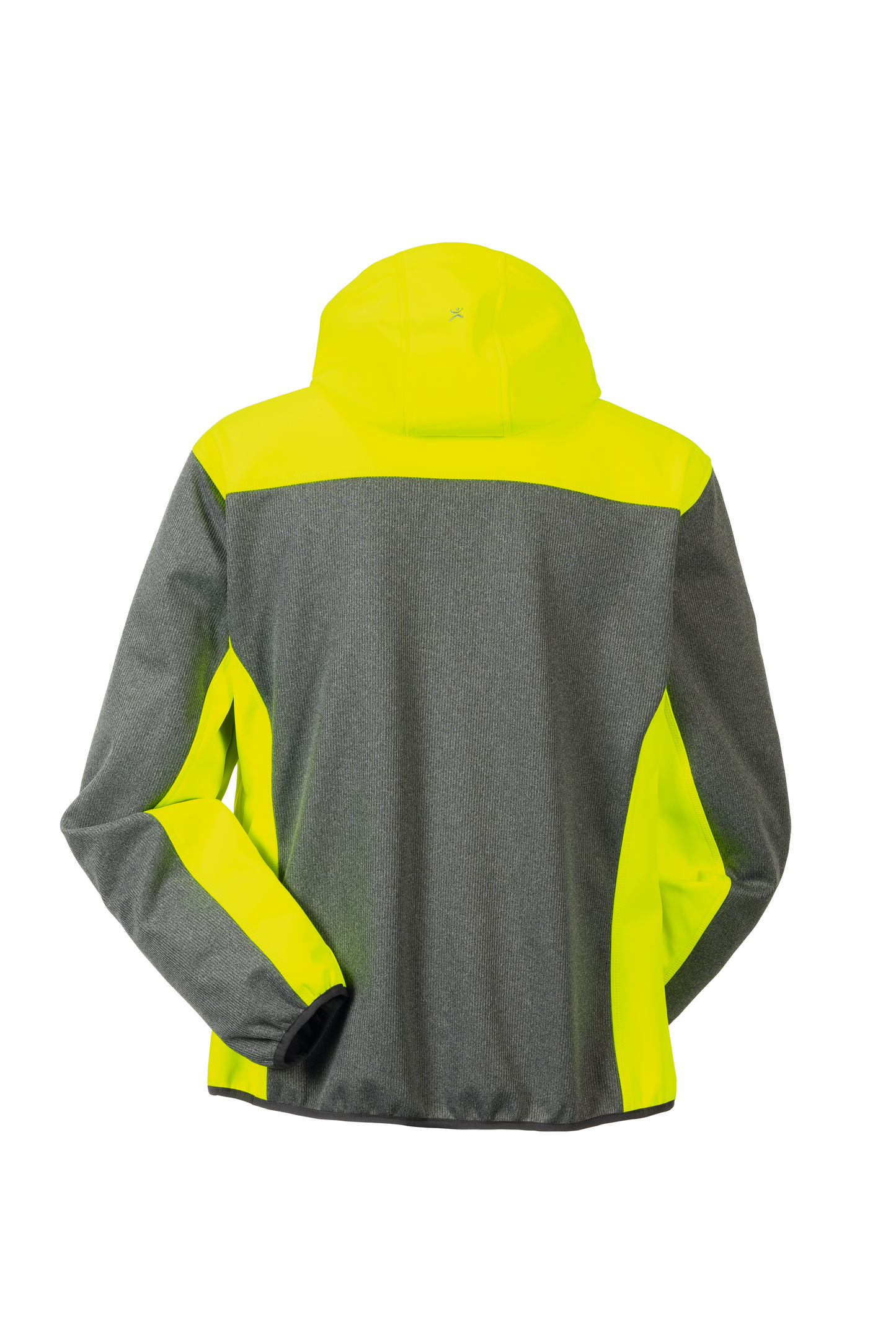 Planam 3733 Kontrast Outdoor Softshelljacke, gelb/grau