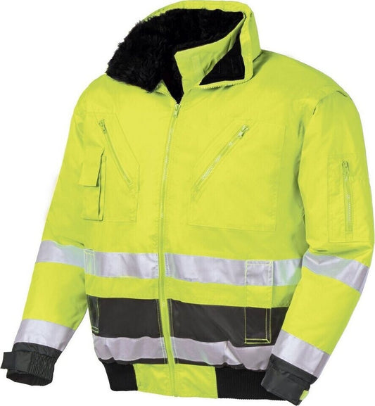 teXXor® Warnschutz-Pilotenjacke VANCOUVER Neongelb